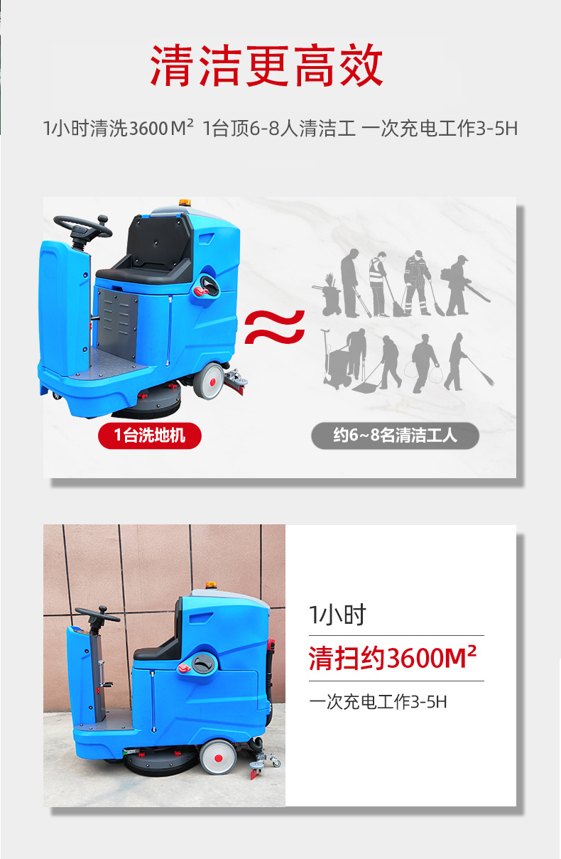 临沧驾驶式洗地机更适合用在高铁站